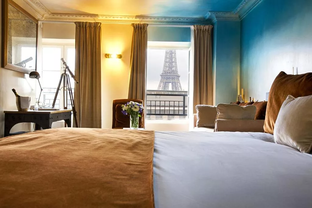 فندق إيفل تروكاديرو واحد من أحسن فنادق باريس مطلة على برج إيفل 