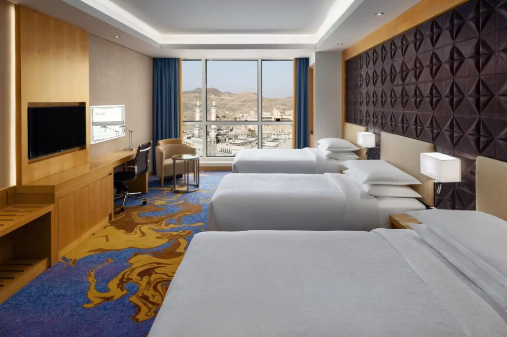 فندق شيراتون مكة جبل الكعبة يعتبر أجمل فندق مكة مطل ع الحرم