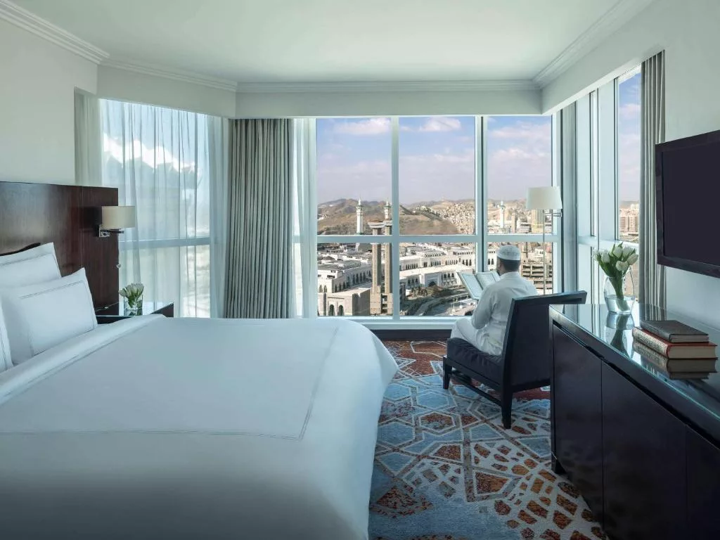 فندق سويس اوتيل مكة واحد ضمن الفنادق التي تطل على الحرم المكي