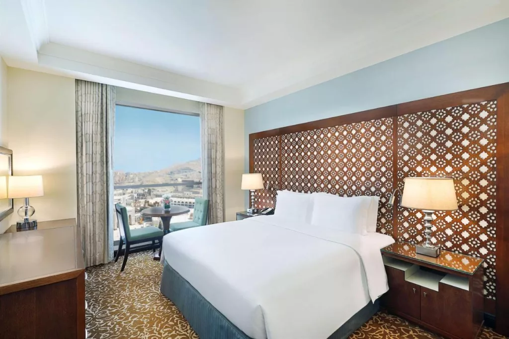 من أجمل فنادق فخمة في مكة أجنحة هيلتون مكة.